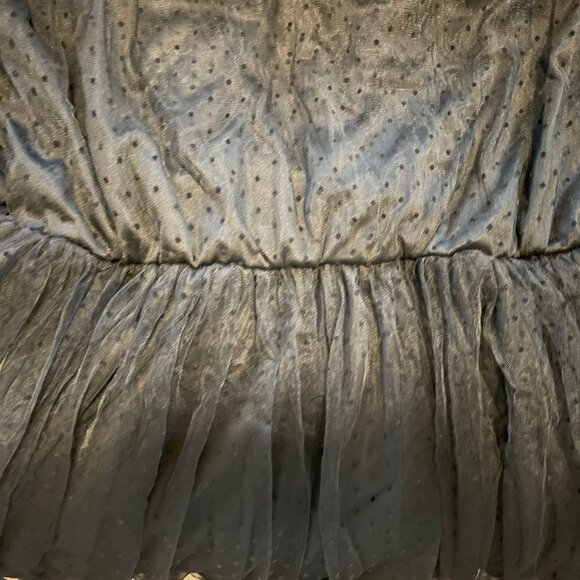 Anasofia Black Tulle Dress - Picture 8 of 16